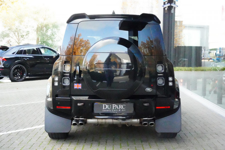 Land Rover Defender 110 P 525 V8 Black Edition EX BTW Grijs Kenteken
