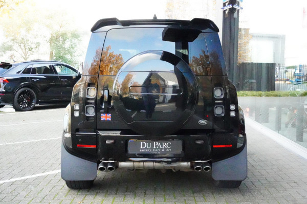 Land Rover Defender 110 P 525 V8 Black Edition EX BTW Grijs Kenteken
