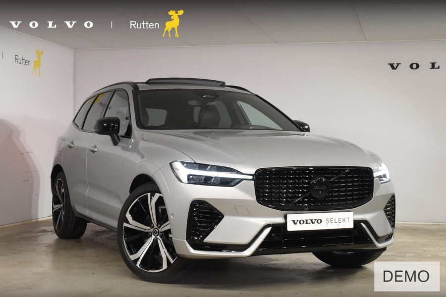 Volvo XC60 T6 350PK Automaat Plug-in hybrid AWD Plus Dark / Panoramadak / Harman Kardon / Luchtvering / 360 camera / Sport stoelen / 21'' velgen / NIEUWPRIJS EUR 81.500,-
