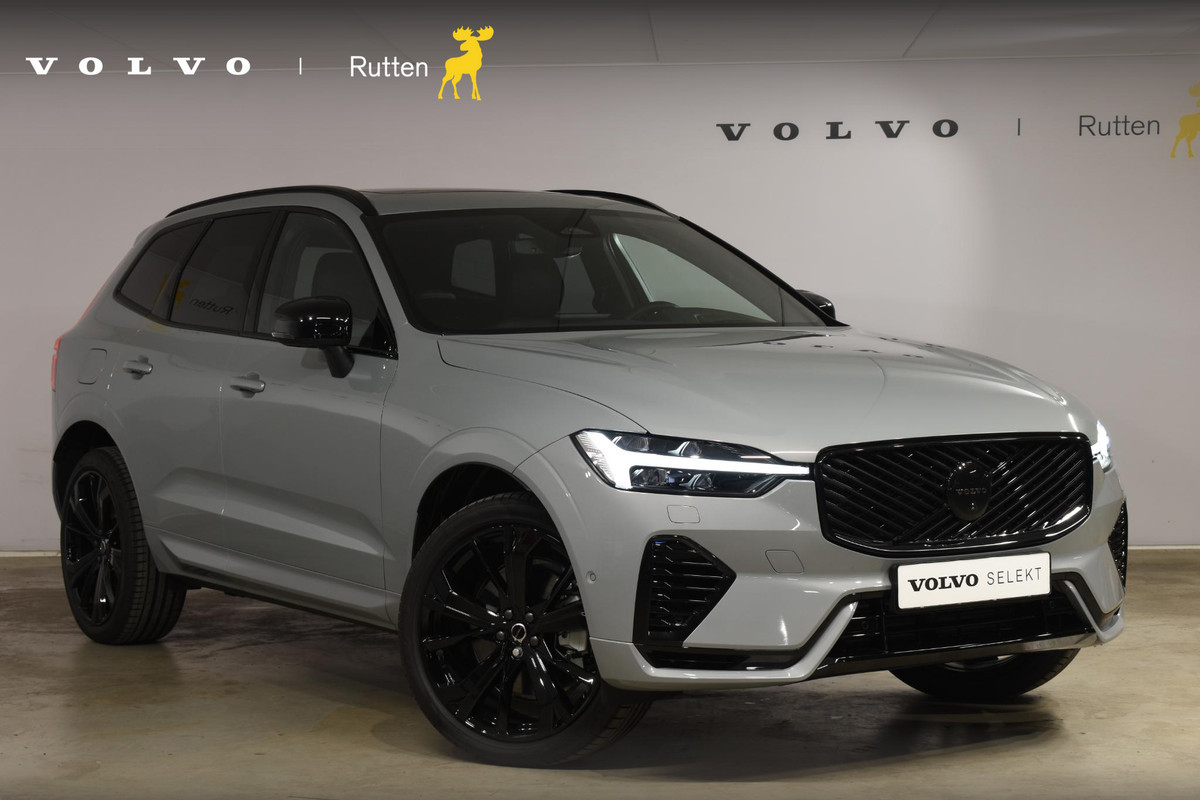 Volvo XC60 T6 350PK Plug-in Hybrid AWD Plus Black Edition / 360 Camera / Panorama Dak / Lederen Bekleding / Elektrische Stoelen / Stuur & Stoelverwarming /