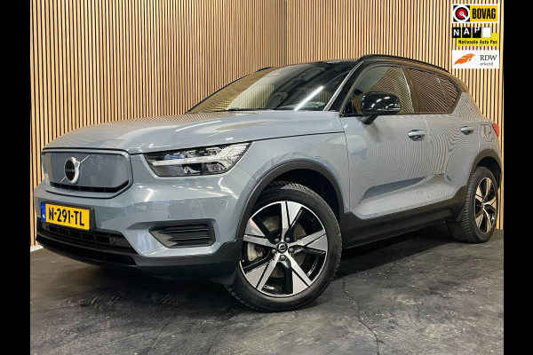 Volvo XC40 Recharge Core|90% SOH|GREY|ACC|CAMERA|APPLE CARPLAY/ANDROID AUTO|STOEL+STUURVERW|ELEK.KLEP|NL-AUTO|NAP|INCL.BTW|1e EIG|
