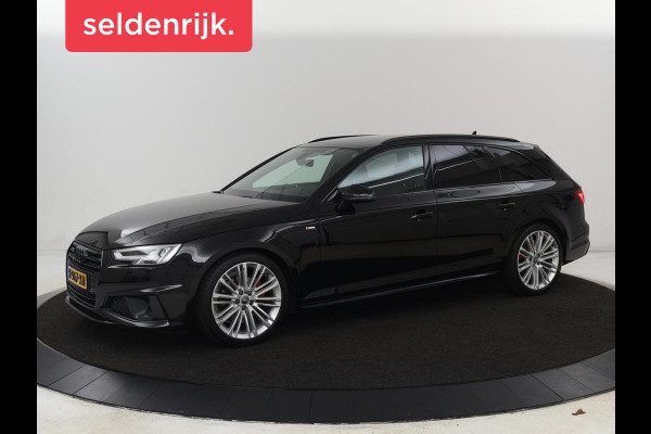 Audi A4 40 TFSI Sport S Line Black Edition | Stoelverwarming | Adaptive cruise | Keyless | Virtual Cockpit | Carplay | Half leder | Navigatie | Full LED | 19'' | Sportstoelen | Sfeerverlichting