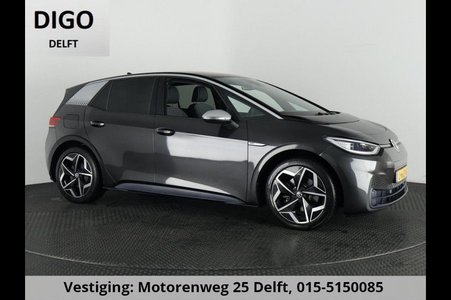 Volkswagen ID.3 First Plus 58 kWh ACCU 89%! BIJNA 2021 . STUUR & STOEL VERWARMING . PARKEERSENSOREN VOOR/ACHTER .