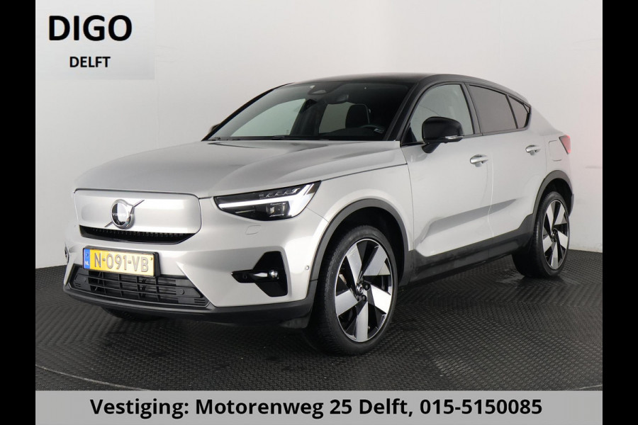 Volvo C40 RECHARGE TWIN INTRO AWD 78 KW/408 PK ACCU 92% BIJNA 2022.GARANTIE TOT 2032** 1800 KG TREKGEWICHT. PANODAK