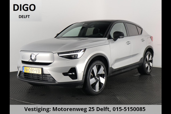 Volvo C40 RECHARGE TWIN INTRO AWD 78 KW/408 PK ACCU 92% BIJNA 2022.GARANTIE TOT 2032** 1800 KG TREKGEWICHT. PANODAK