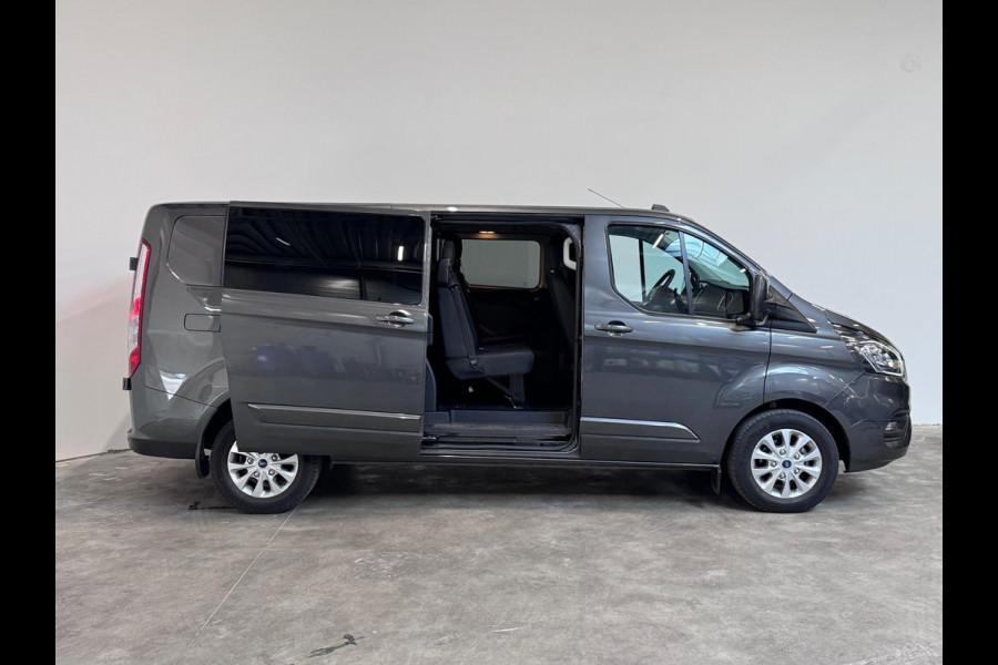 Ford Transit Custom 300 2.0 TDCI L2H1 Limited Dubbele Cabine Navigatie Airco 2 Schuifdeuren Trekhaak Parkeersensoren Carplay DAB