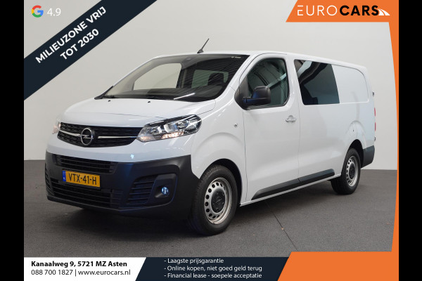 Opel Vivaro 2.0 CDTI L3H1 145PK Dubbele Cabine Edition Airco Navigatie Trekhaak Carplay