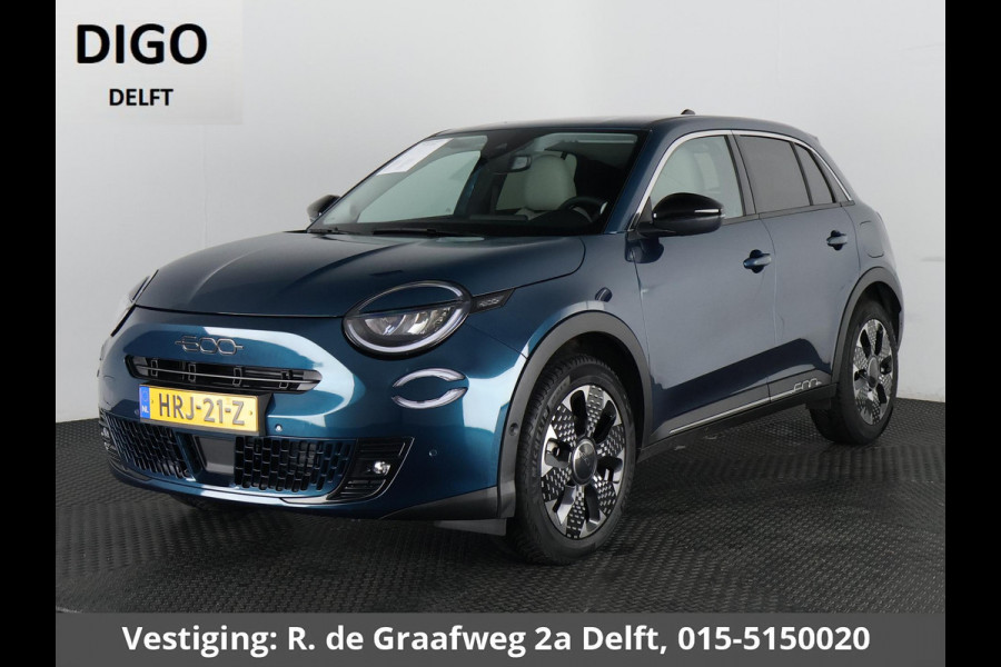 Fiat 600 1.2 Hybrid La Prima | Apple Carplay & AndroidAUTO | Dodehoek detectie | Parkeersensoren