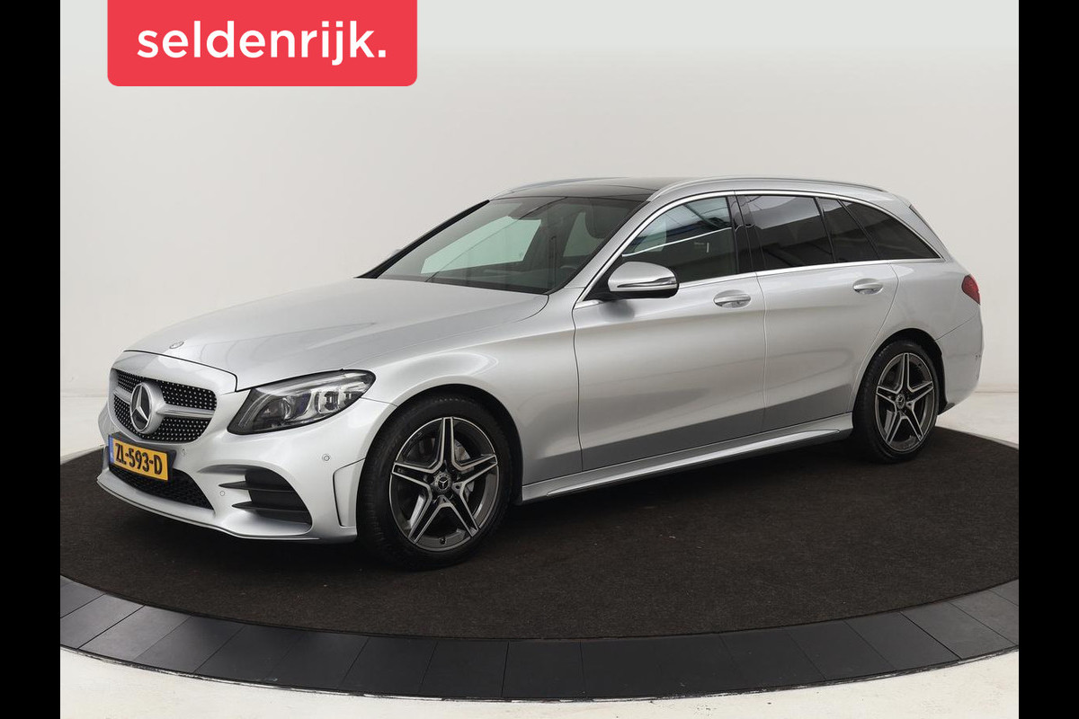 Mercedes-Benz C-Klasse 160 AMG Uprade Edition | Panoramadak | Stoelverwarming | Camera | Carplay | Leder/Alcantara | Navigatie | Digital Cockpit | Full LED | Climate control | Park Assist