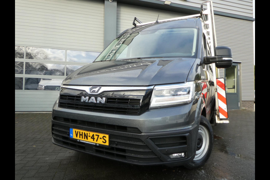 MAN TGE 35 2.0tdi 140pk, L2H2, Automaat, Glasresteel, Glaswagen, Glasauto.
