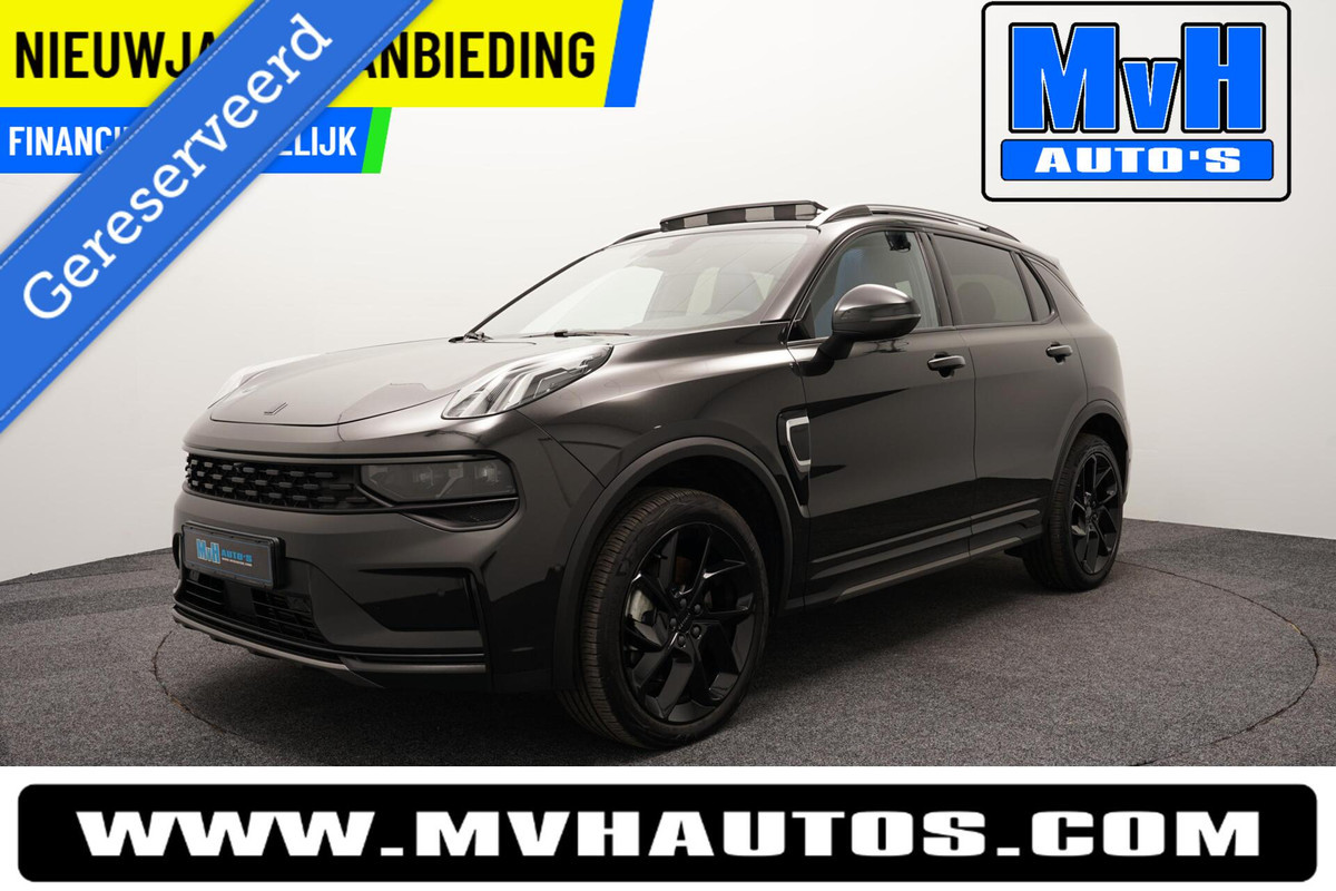 Lynk & Co 01 1.5 Hybride|FULL BLACK XL|ZWARTE.HEMEL|NAP