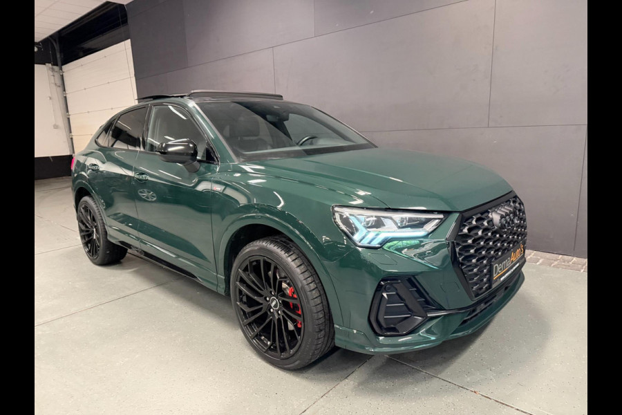 Audi Q3 Sportback 45 TFSI e 3X SLINE BLACK-LINE 20'' PANO/LEDER/SFEERVERL/SONOS/M-STOELEN/CAM/DAB///