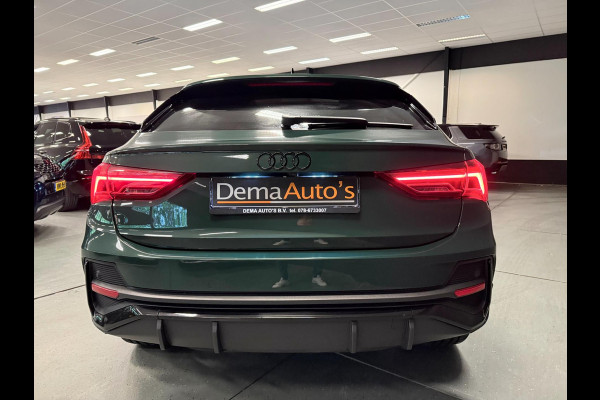 Audi Q3 Sportback 45 TFSI e 3X SLINE BLACK-LINE 20'' PANO/LEDER/SFEERVERL/SONOS/M-STOELEN/CAM/DAB///