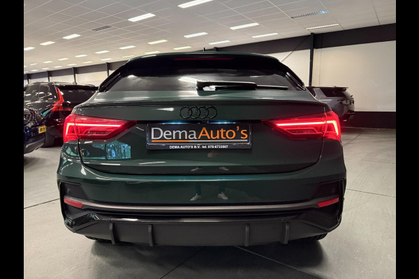 Audi Q3 Sportback 45 TFSI e 3X SLINE BLACK-LINE 20'' PANO/LEDER/SFEERVERL/SONOS/M-STOELEN/CAM/DAB///