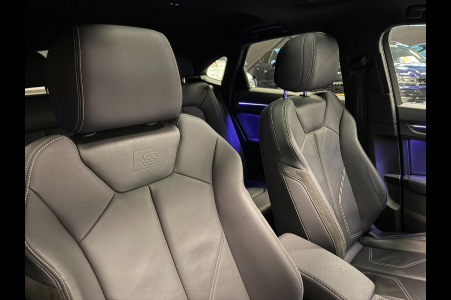 Audi Q3 Sportback 45 TFSI e 3X SLINE BLACK-LINE 20'' PANO/LEDER/SFEERVERL/SONOS/M-STOELEN/CAM/DAB///