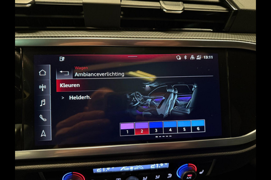 Audi Q3 Sportback 45 TFSI e 3X SLINE BLACK-LINE 20'' PANO/LEDER/SFEERVERL/SONOS/M-STOELEN/CAM/DAB///