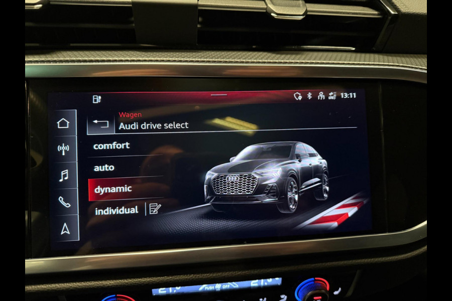 Audi Q3 Sportback 45 TFSI e 3X SLINE BLACK-LINE 20'' PANO/LEDER/SFEERVERL/SONOS/M-STOELEN/CAM/DAB///