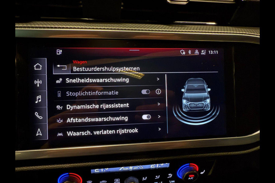 Audi Q3 Sportback 45 TFSI e 3X SLINE BLACK-LINE 20'' PANO/LEDER/SFEERVERL/SONOS/M-STOELEN/CAM/DAB///