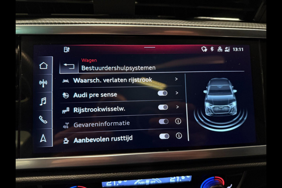 Audi Q3 Sportback 45 TFSI e 3X SLINE BLACK-LINE 20'' PANO/LEDER/SFEERVERL/SONOS/M-STOELEN/CAM/DAB///