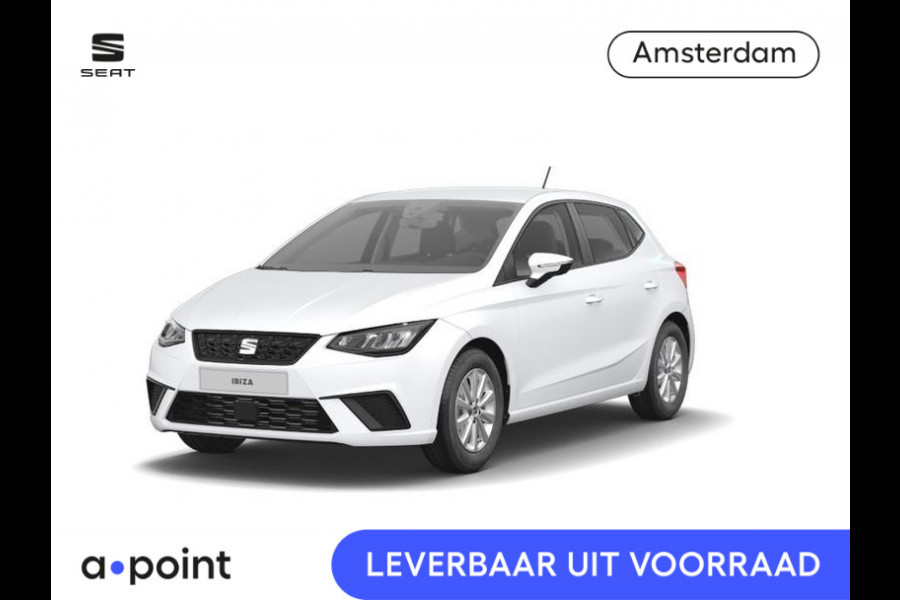Seat Ibiza 1.0 EcoTSI Style | Trekhaakvoorbereiding | Glacial White Metallic