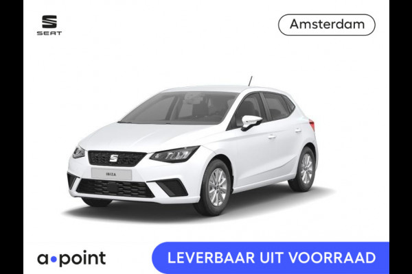 Seat Ibiza 1.0 EcoTSI Style | Trekhaakvoorbereiding | Glacial White Metallic