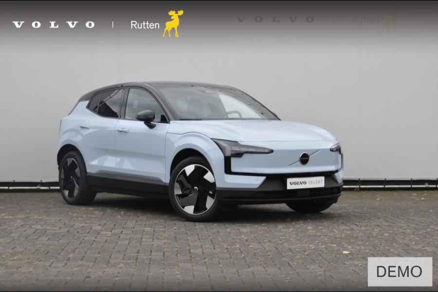 Volvo EX30 272PK Automaat Single Motor Extended Range Plus / Adaptieve Cruise Control/ Dodehoek Detectie / Parkeersensoren voor en achter/ Achteruitrijcamera/ Warmtepomp/ Google Services/