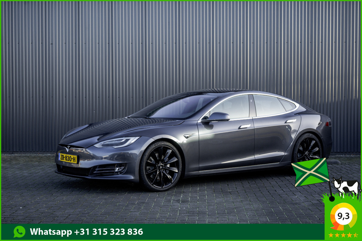 Tesla Model S Longe Range | WLPT 610KM | Full Self-Driving Autopilot | Marge | Luchtvering | Premium interieur | Essenhout decor