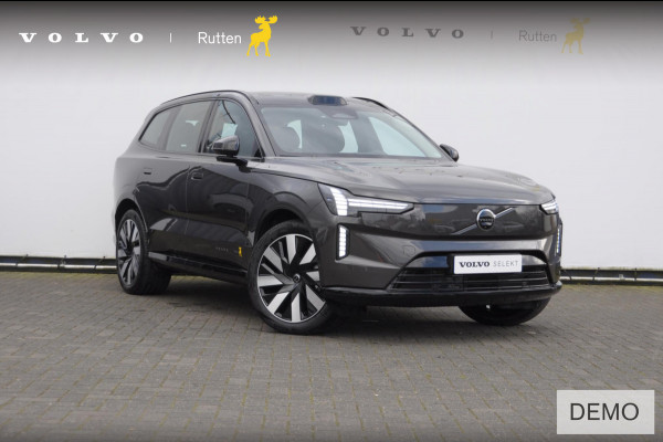 Volvo EX90 517PK Twin Motor Performance Ultra / Panoramadak / Luchtvering / Head-up display / Stoelverwarming en stuurwielverwarming / Massagestoelen / Memory seats / Adaptive cruise control / 360 Camera / elektrische achterklep