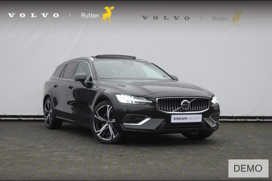 Volvo V60 T6 350PK Automaat AWD Ultra Bright / Massage stoelen / Long Range / 360 Camera / Harman Kardon audio / Head-up display / Panorama dak / Apple carplay / Android auto /
