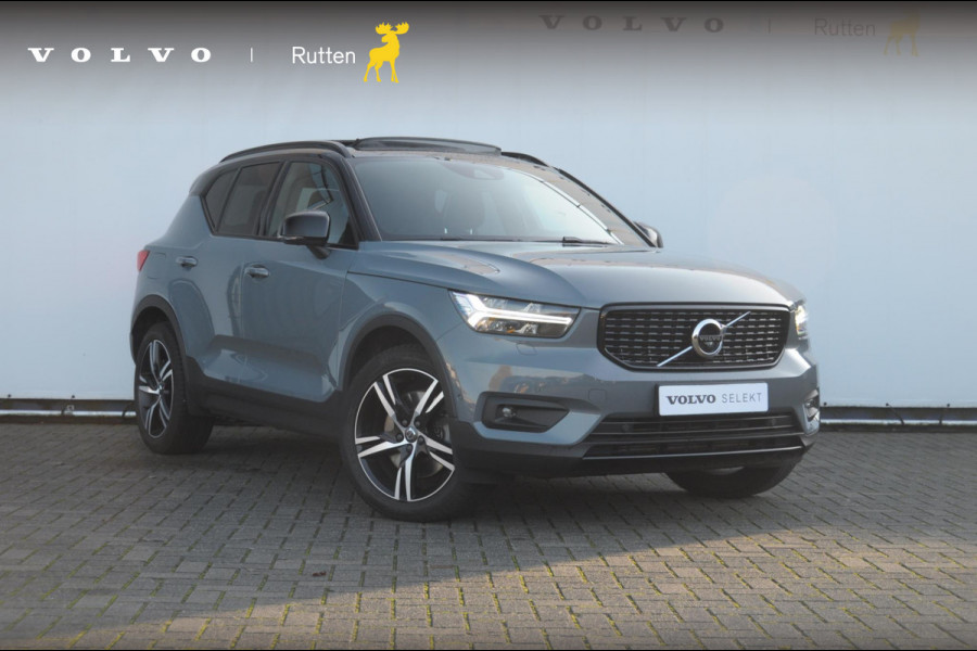 Volvo XC40 T5 262PK Automaat Recharge R-Design / Cruise control / BLIS / Stoel - en stuurwielverwarming / Trekhaak / Panoramadak / Elektrische achterklep / getint glas / Apple carplay / 360 camera / Keyless entry