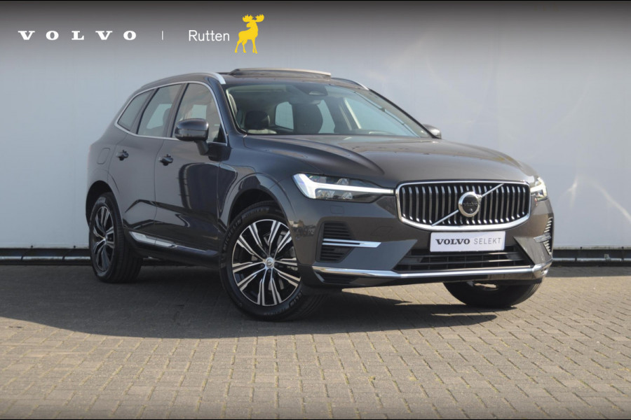 Volvo XC60 T8 390PK Automaat AWD Ultra Bright / Head-up display / Trekhaak/ Harman Kardon audio / Panoramadak / BLIS / Elektrisch bedienbare voorstoelen / Memory seats / Verwarmbare stoelen / Keyless entry /