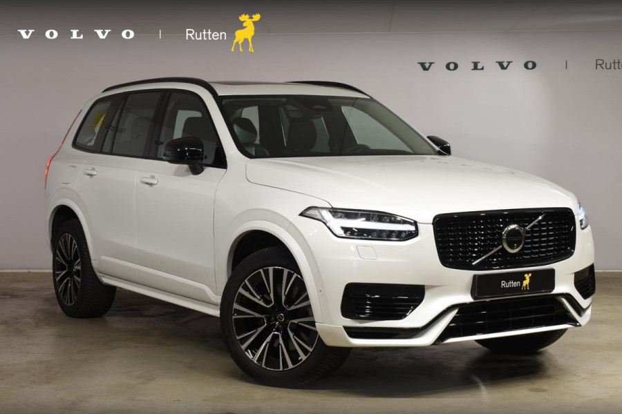 Volvo XC90 T8 455PK Automaat Plug-in hybrid AWD Ultimate Dark / Bowers & Wilkins / Luchtvering / Head Up Display / 360 Camera / Massagestoelen / Gelaagde Zijruiten / Trekhaak /