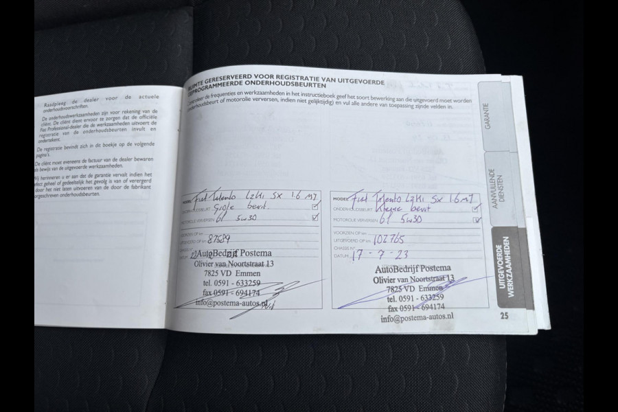 Fiat Talento 1.6 MJ L2H1 SX*A/C*CRUISE*NAVI*3PERS.*