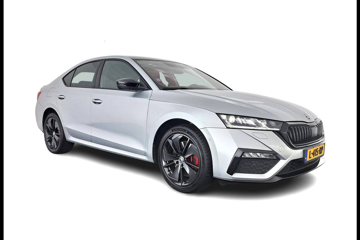 Škoda Octavia 1.4 TSI RS IV ( Plug-In ) Business (INCL-BTW) Aut. *MICROFIBRE | DIGI-COCKPIT | HEATED-SPORTSEATS | CRUISE | AMBIENT-LIGHT | NAVI-FULLMAP | DAB | CARPLAY | SHIFTPADDLES | LANE-ASSIST | FULL-LED | 18 "ALU*