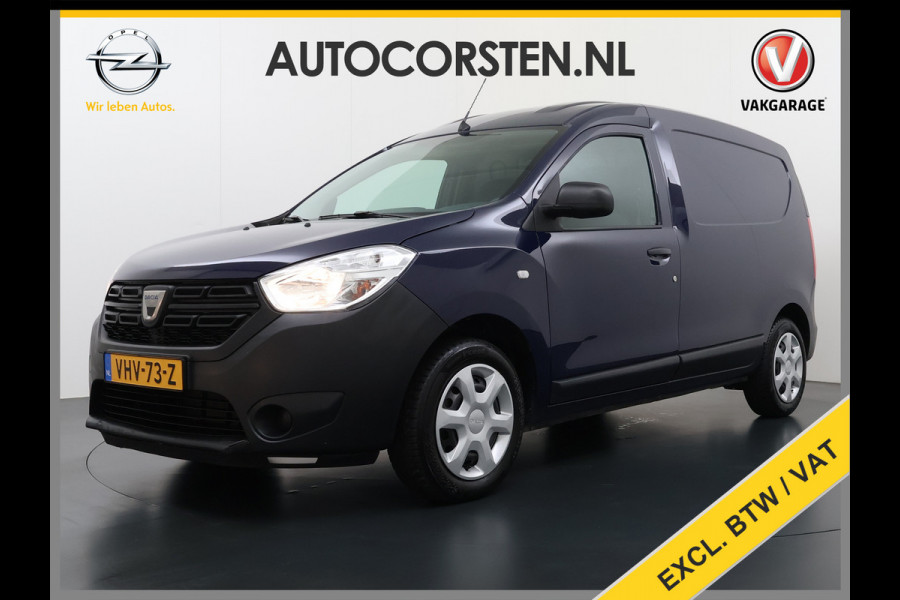 Dacia Dokker 1.5DCI Airco Navi Trekhaak Euro 6 DAB Bluetooth Essential Betonplex Vloer Lat om Lat betimmering Schuifdeur Origineel Nederlandse Auto