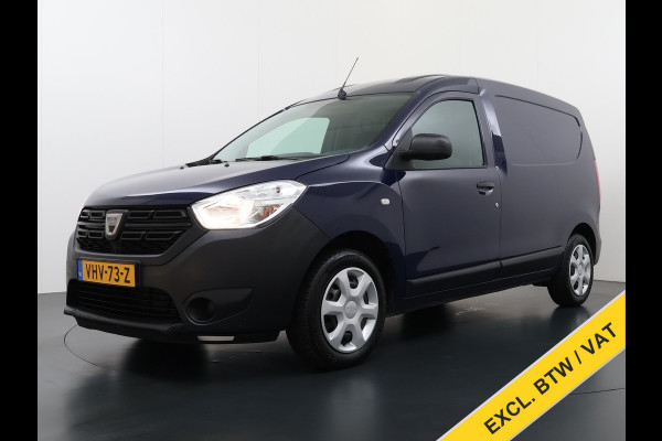 Dacia Dokker 1.5DCI Airco Navi Trekhaak Euro 6 DAB Bluetooth Essential Betonplex Vloer Lat om Lat betimmering Schuifdeur Origineel Nederlandse Auto
