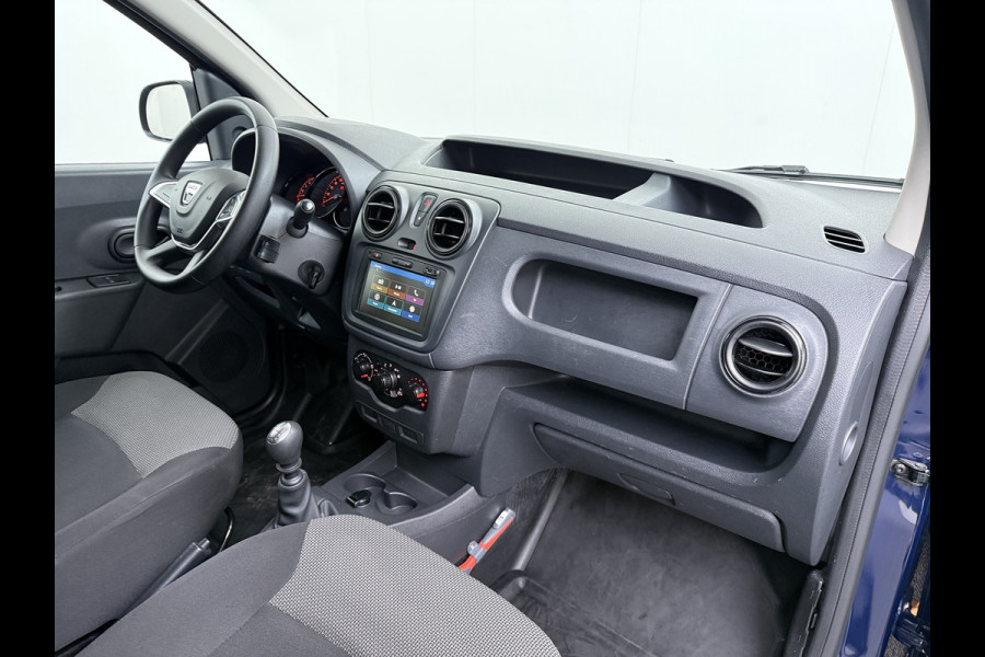 Dacia Dokker 1.5DCI Airco Navi Trekhaak Euro 6 DAB Bluetooth Essential Betonplex Vloer Lat om Lat betimmering Schuifdeur Origineel Nederlandse Auto