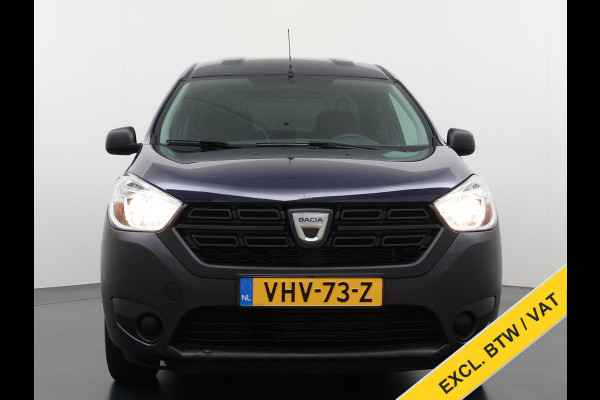 Dacia Dokker 1.5DCI Airco Navi Trekhaak Euro 6 DAB Bluetooth Essential Betonplex Vloer Lat om Lat betimmering Schuifdeur Origineel Nederlandse Auto