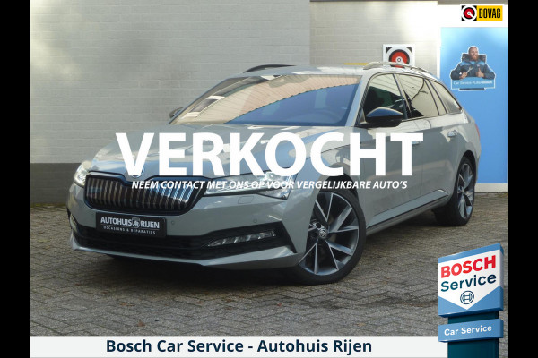Škoda Superb 1.4 TSI iV Sportline Plug-in|Memory|Matrix-LED|Alcantara|Keyless-Entry/Go|Adaptive-Cruise|Stoel/Stuurverw.|Blindspot
