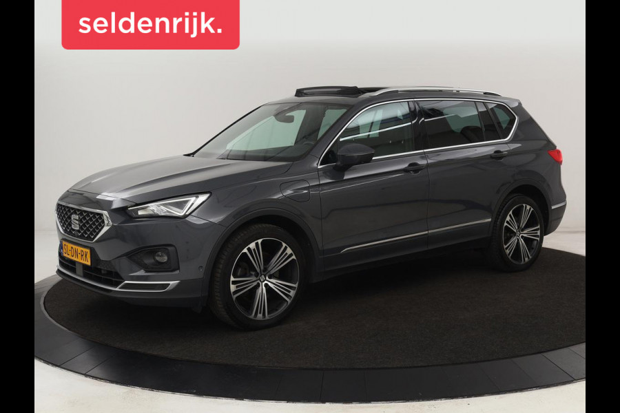 Seat Tarraco 1.4 TSI e-Hybrid PHEV Xcellence | Panoramadak | 360 Camera | Stoelverwarming | Carplay | Alcantara | Adaptive cruise | Achterbankverwarming | Navigatie | Park Assist | Plug In