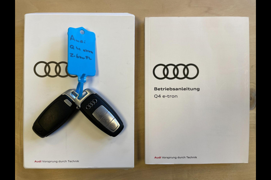 Audi Q4 e-tron 40 Launch edition Advanced 77 kWh|92% SOH|TREKHAAK|PANORAMADAK|AMBIENT LIGHT|NAVIGATIE|STOELVERWARMING|INCL. BTW|
