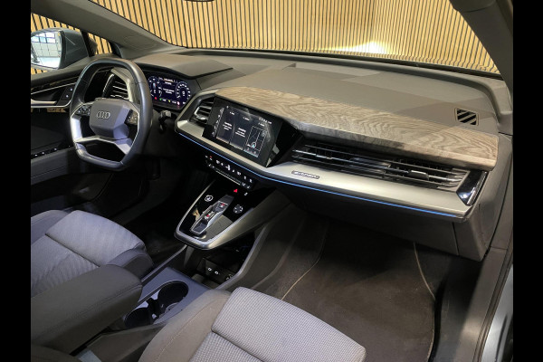 Audi Q4 e-tron 40 Launch edition Advanced 77 kWh|92% SOH|TREKHAAK|PANORAMADAK|AMBIENT LIGHT|NAVIGATIE|STOELVERWARMING|INCL. BTW|