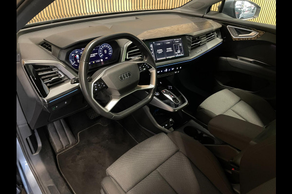 Audi Q4 e-tron 40 Launch edition Advanced 77 kWh|92% SOH|TREKHAAK|PANORAMADAK|AMBIENT LIGHT|NAVIGATIE|STOELVERWARMING|INCL. BTW|