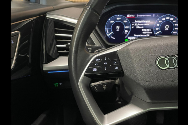 Audi Q4 e-tron 40 Launch edition Advanced 77 kWh|92% SOH|TREKHAAK|PANORAMADAK|AMBIENT LIGHT|NAVIGATIE|STOELVERWARMING|INCL. BTW|