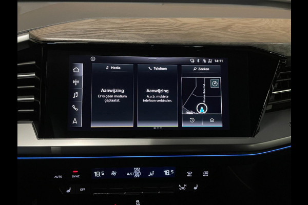 Audi Q4 e-tron 40 Launch edition Advanced 77 kWh|92% SOH|TREKHAAK|PANORAMADAK|AMBIENT LIGHT|NAVIGATIE|STOELVERWARMING|INCL. BTW|