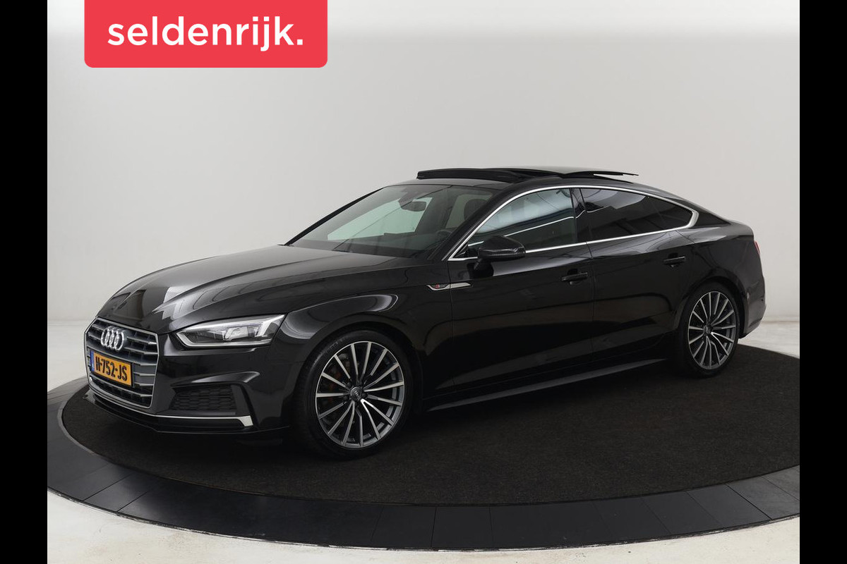 Audi A5 40 TFSI Sport S-line Edition | 80.600km NAP | Panoramadak | Stoelverwarming | Half leder | Sportstoelen | Navigatie | Full LED | Climate control | Sportstuur | Parkeerhulp