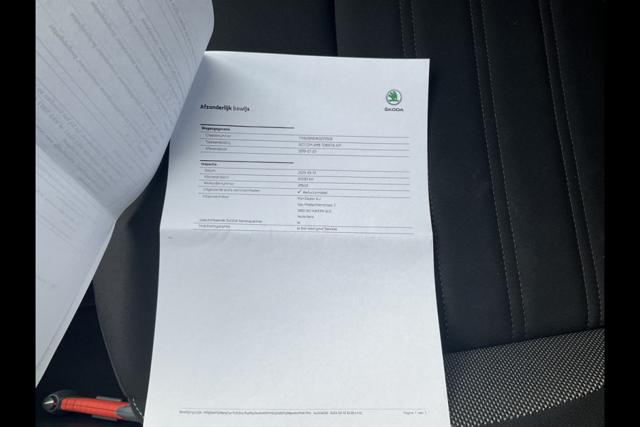 Škoda Octavia Combi 1.6 TDI Automaat 1Eig Carplay Adapt.Cruise Greentech Ambition Business