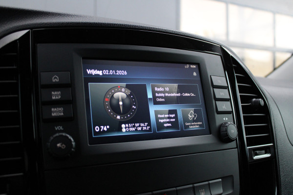 Mercedes-Benz eVito Extra Lang 66 kWh 116pk - Leder - Camera - LED - Carplay/Android - PDC - Stoelverwarming - Snelladen - Rijklaar