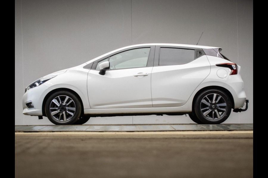 Nissan Micra 0.9 IG-T N-Connecta Sport (APPLE CARPLAY,NAVI,LED,SPORTSTOELEN,CAMERA,CRUISE,LM VELGEN,NETTESTAAT)