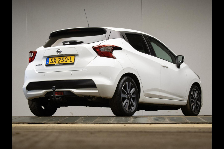Nissan Micra 0.9 IG-T N-Connecta Sport (APPLE CARPLAY,NAVI,LED,SPORTSTOELEN,CAMERA,CRUISE,LM VELGEN,NETTESTAAT)